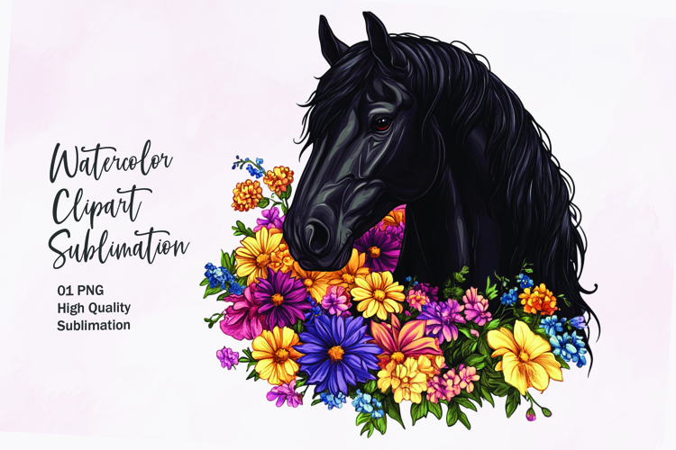 Horse Head Clipart Image 16