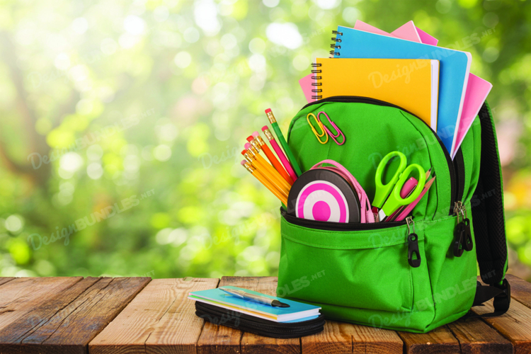 School Mockup Background Design, School Background Design