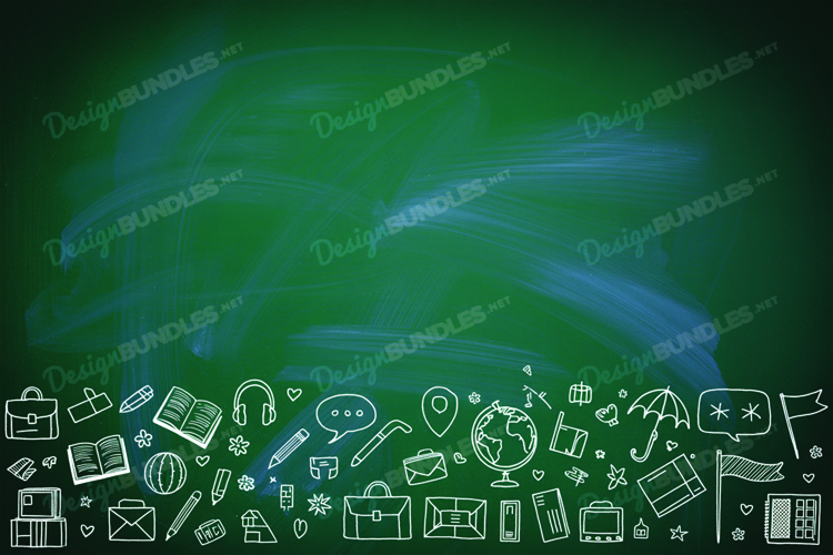 School Mockup Background Design, School Background Design
