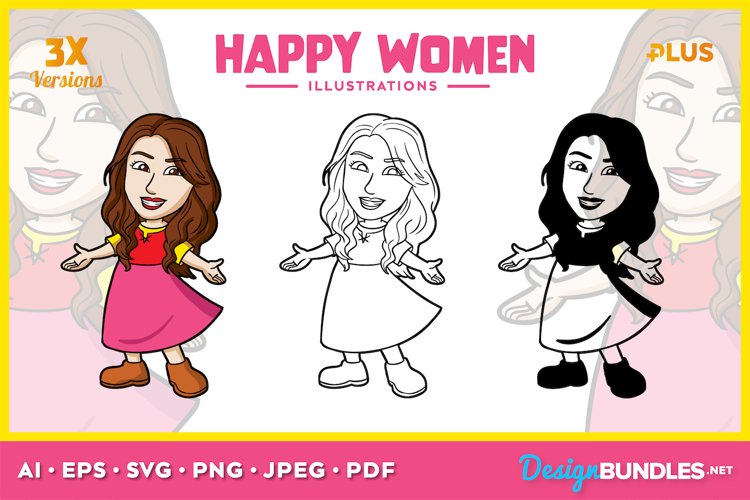 Women Clipart Image 8