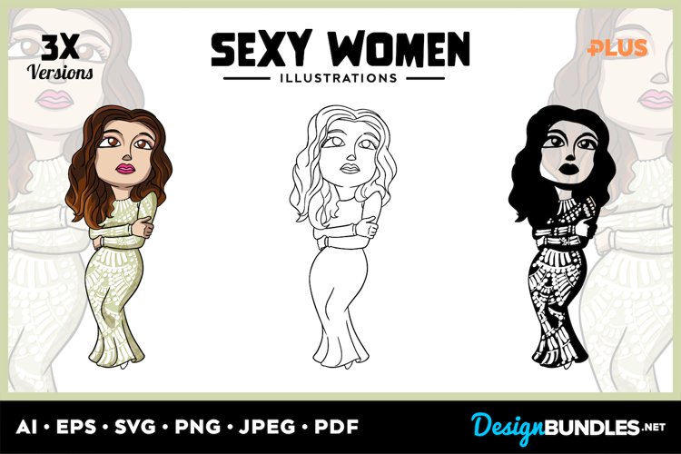 Women Clipart Image 6