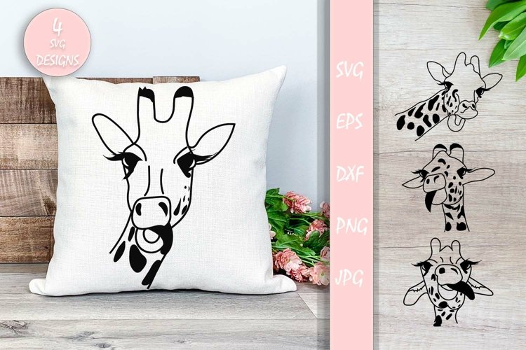 Cute Giraffe Clipart Image 7