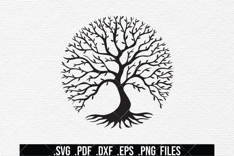 Tree SVG, Tree of Life SVG, Tree Cut File, Tree (3587842)