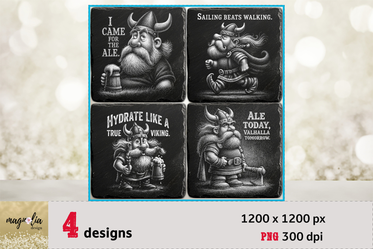 Funny Viking Bundle PNG | Laser Engraving Files