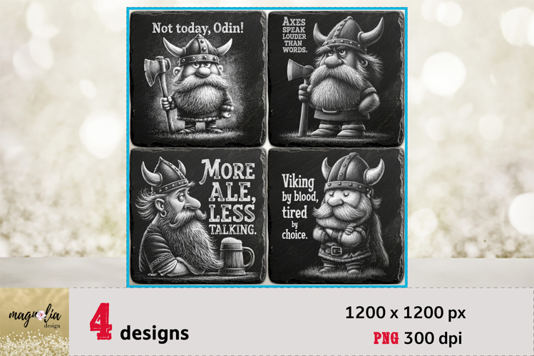 Cartoon Viking Laser Engraving Files