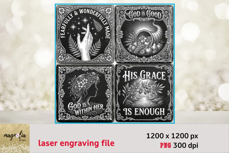Christian Woman PNG | Faith Laser Engraving Files