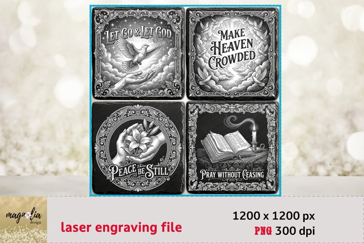 Make heaven crowded PNG Laser Engraving Files example image 1