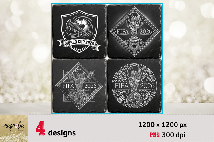 FIFA World Cup 2026 Laser Engraving Files PNG