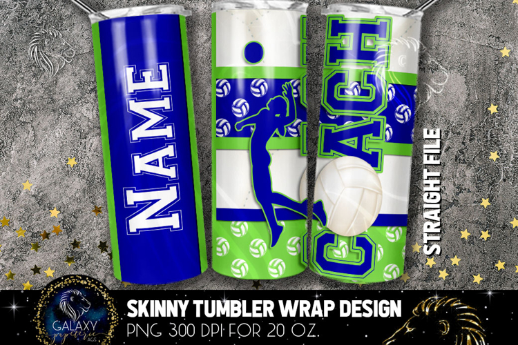 20 Oz Skinny Tumbler Sublimation Designs Image 6