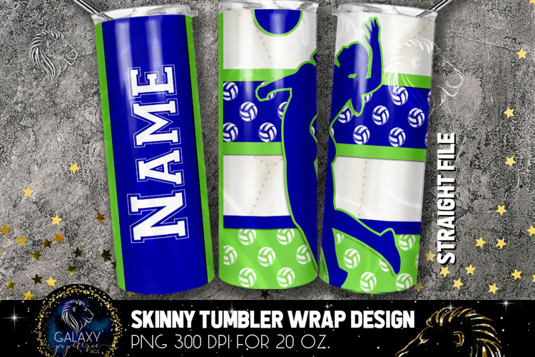 20 Oz Skinny Tumbler Sublimation Designs Image 7