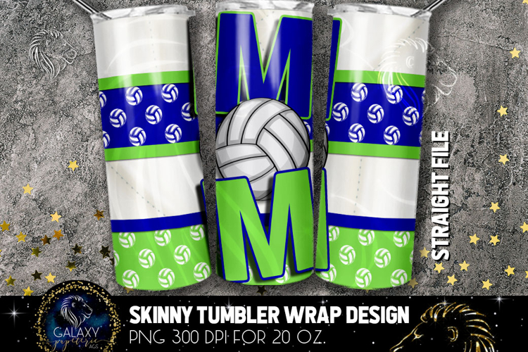 20 Oz Skinny Tumbler Sublimation Designs Image 3