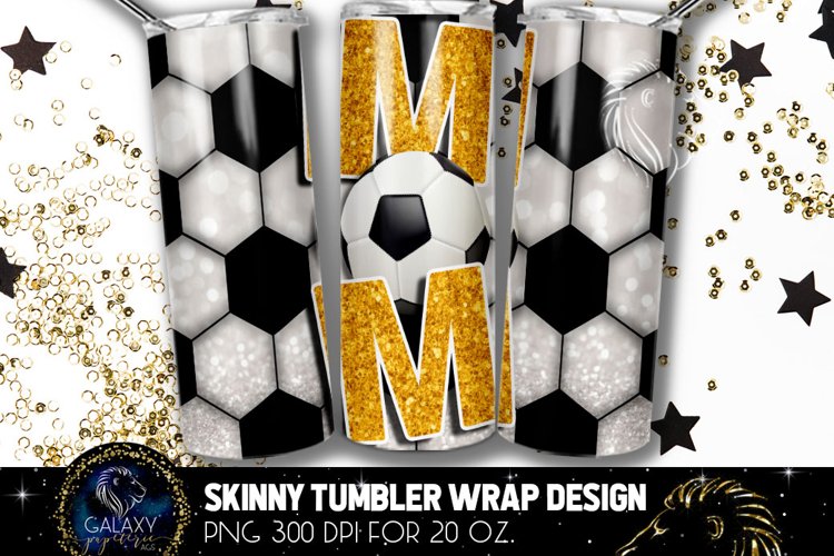 Yellow Soccer Mom Tumbler Design, Soccer Mom Sublimation