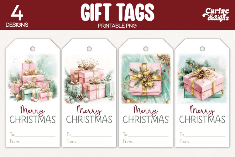 presents gift tags