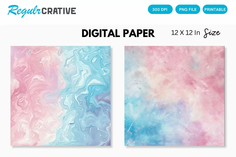 Pretty Pastels Seamless Digital Paper