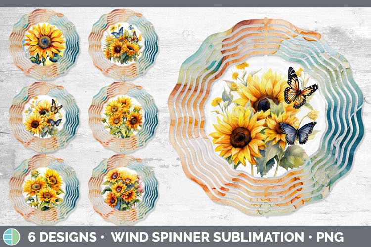 Watercolor Sunflower Clipart Image 20