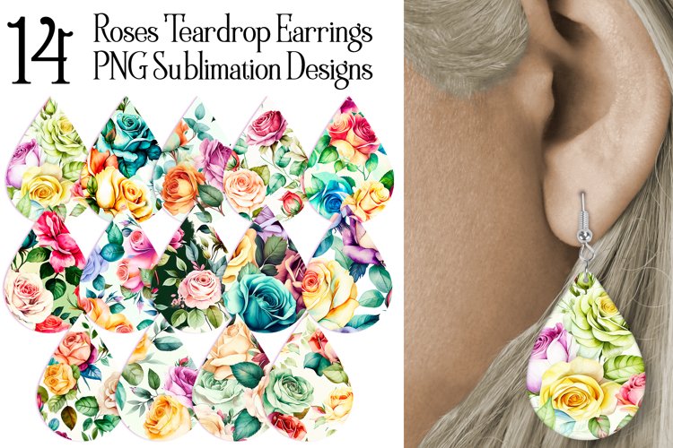 Earring Sublimation Designs Image 15