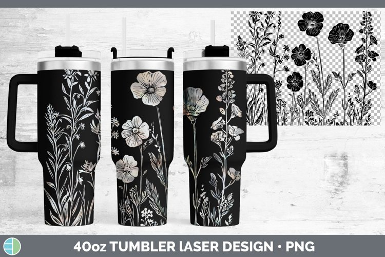 GorgeousPretty Laser 40oz Tumbler design.