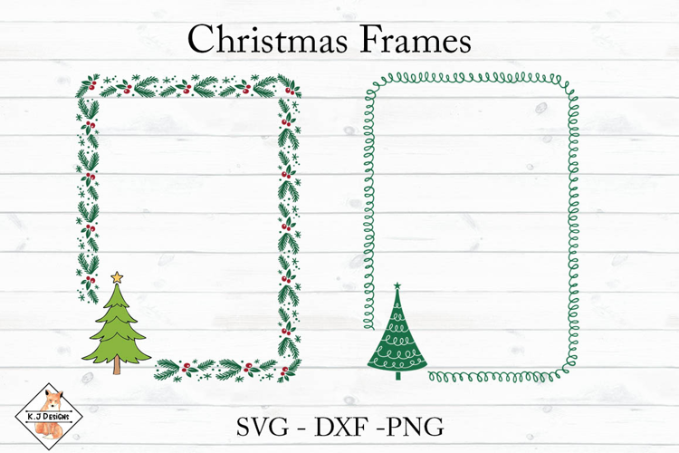 Christmas Frames SVG
