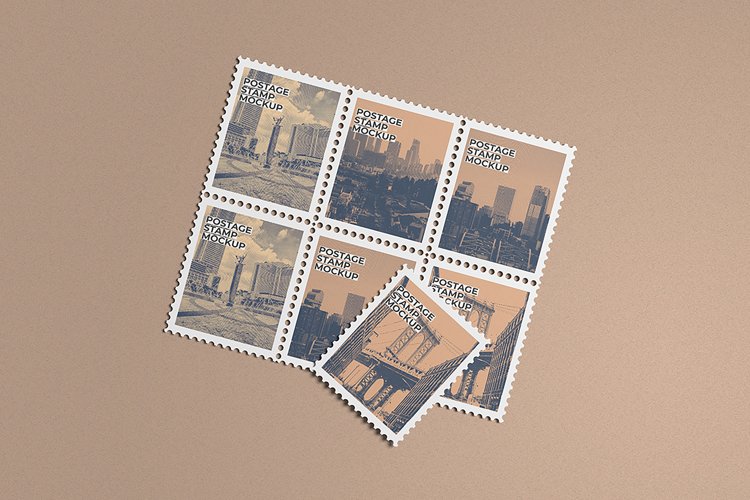 Postage Mockup example image 1