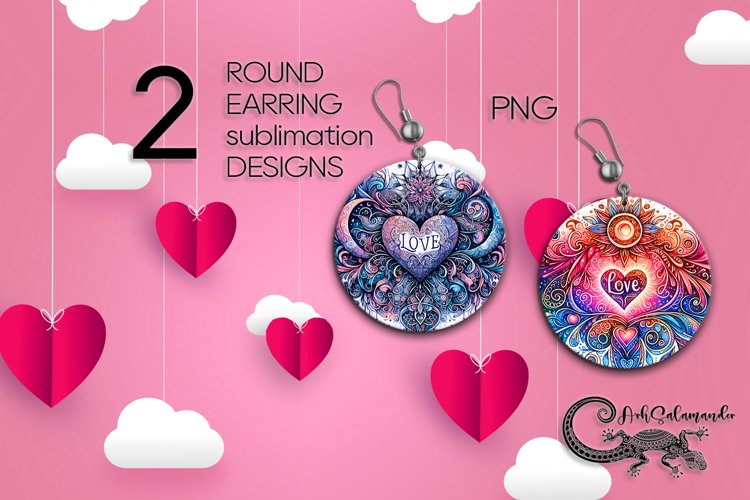 Earring Sublimation Designs Image 12