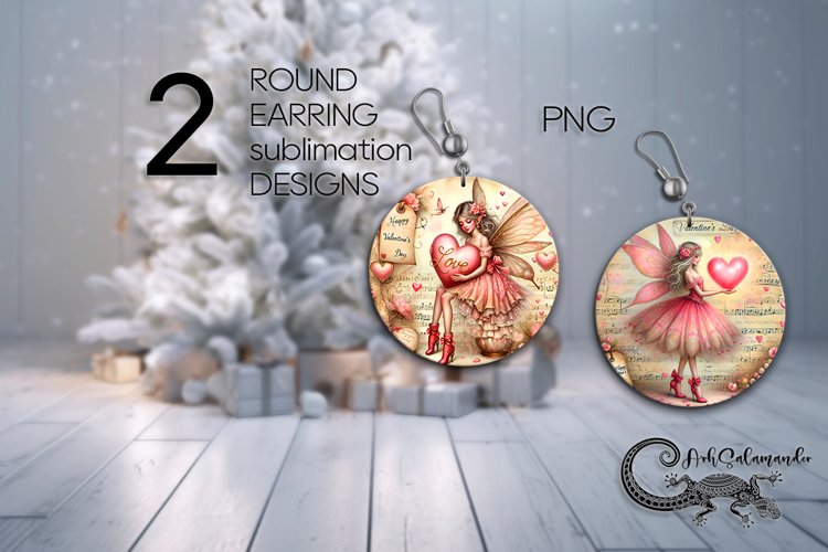 Earring Sublimation Designs Image 3