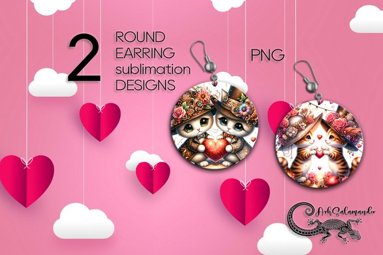 Earring Sublimation Designs Image 14