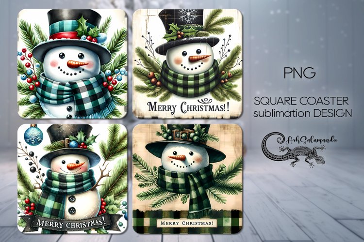 Snowman Sublimation Image 8