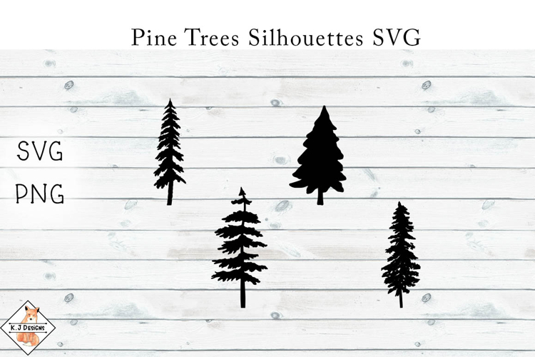 Tree Silhouettes SVG & PNG