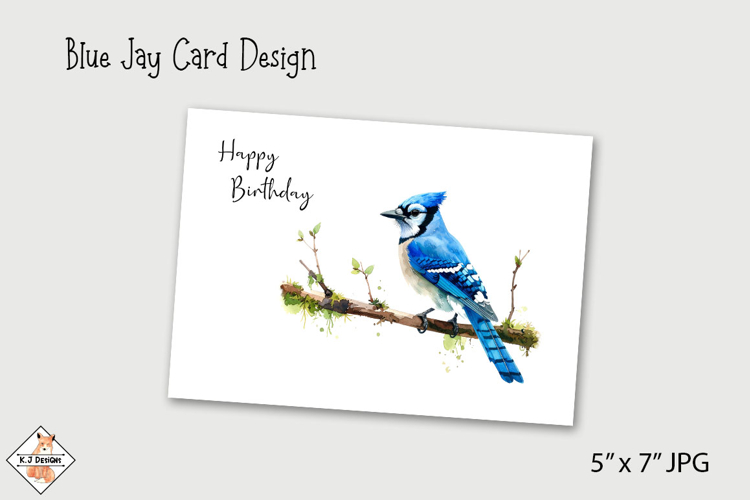 Blue Jay Card Design | Printables