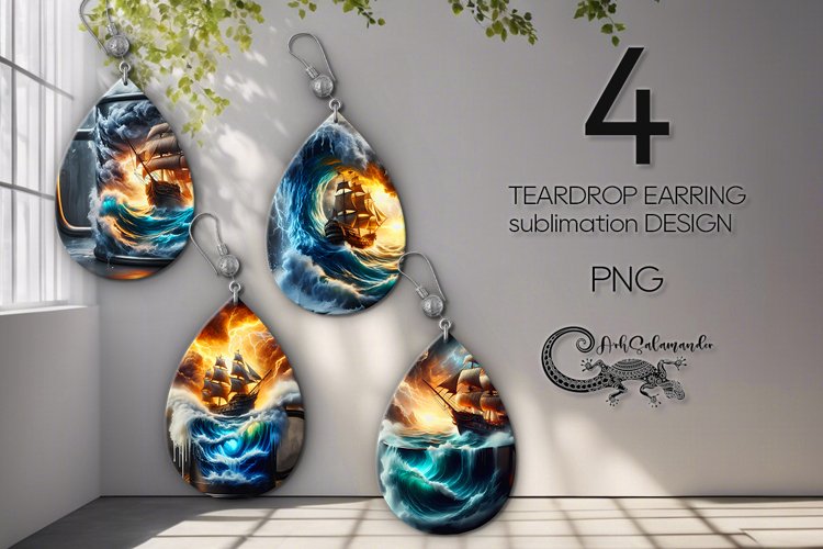 Sublimation Earring Designs Image 5