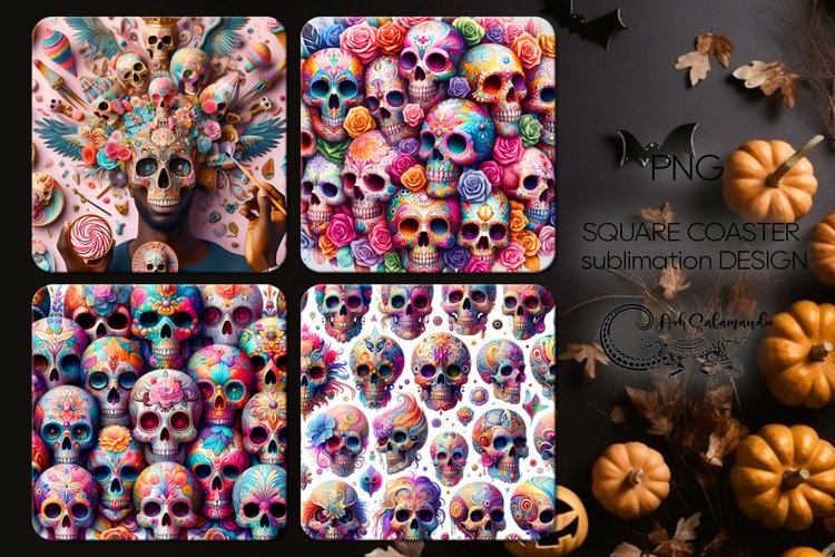 Sugar Skulls Clipart Image 4