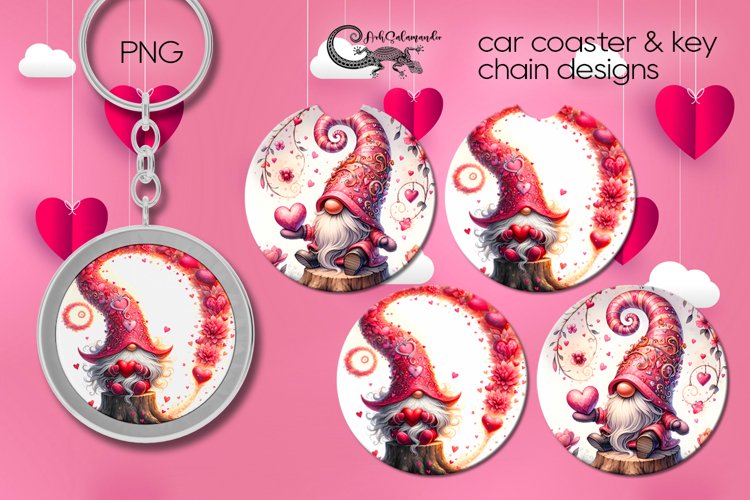Valentine Gnome Clipart Image 12