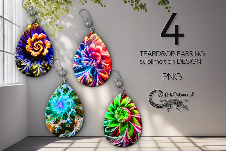 Sublimation Earring Designs Image 11