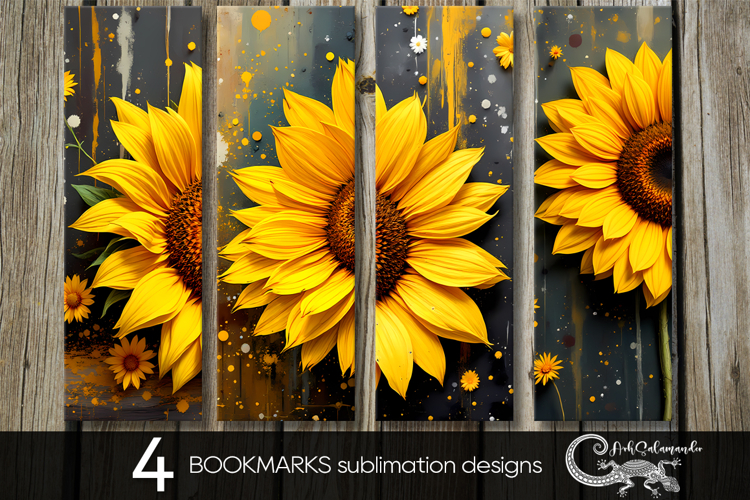 3D flowers | bookmarks sublimation design PLUS2