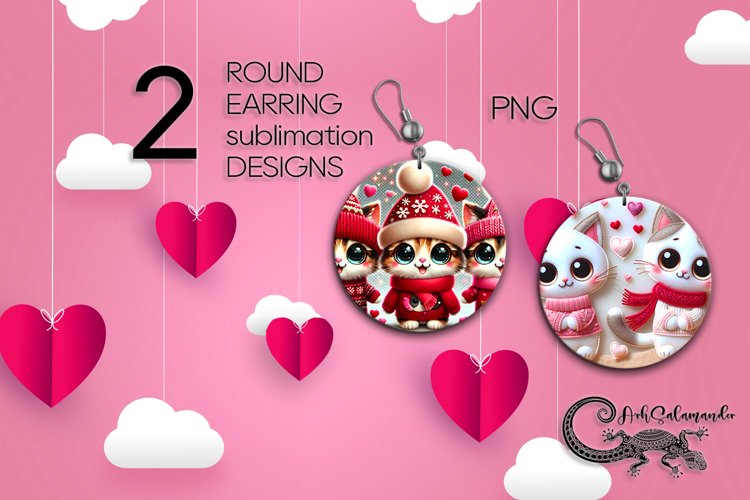 Earring Sublimation Designs Image 10