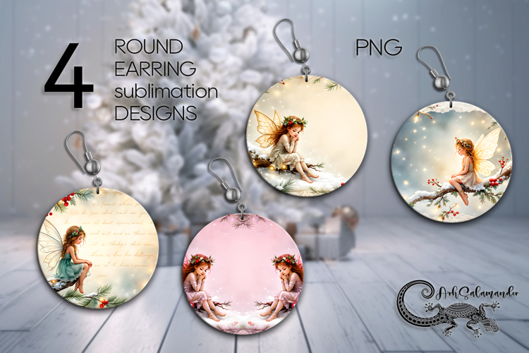 Christmas Earring SVG