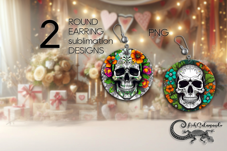 Halloween Earring SVG Image 2