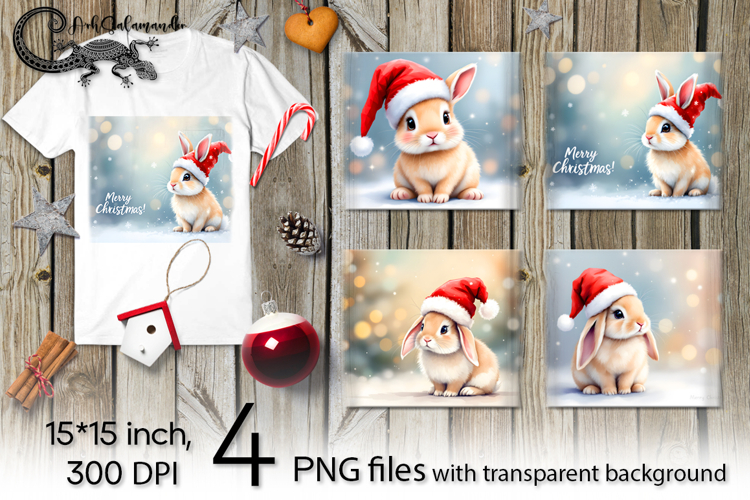 Watercolor christmas toys | retro PNG Sublimation design P2