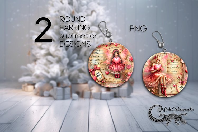 Earring Sublimation Designs Image 6