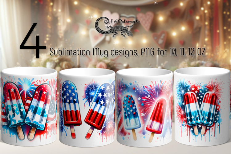 American flag | patriotic USA Mug Sublimation design PL2