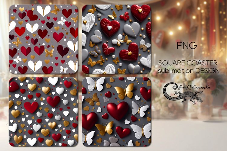 Pink Hearts Clipart Image 13