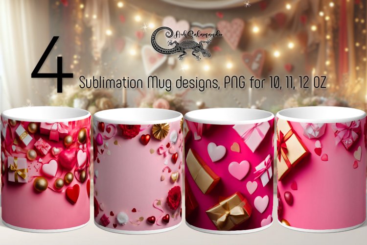 Pink Hearts Clipart Image 19