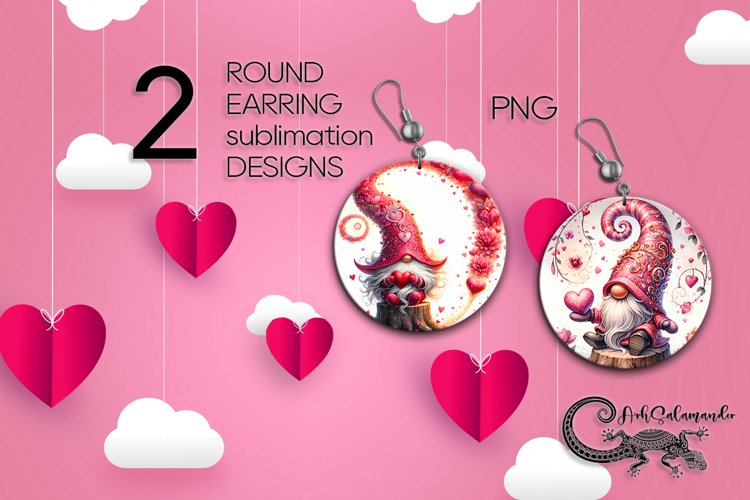 Valentine Gnome Clipart Image 2