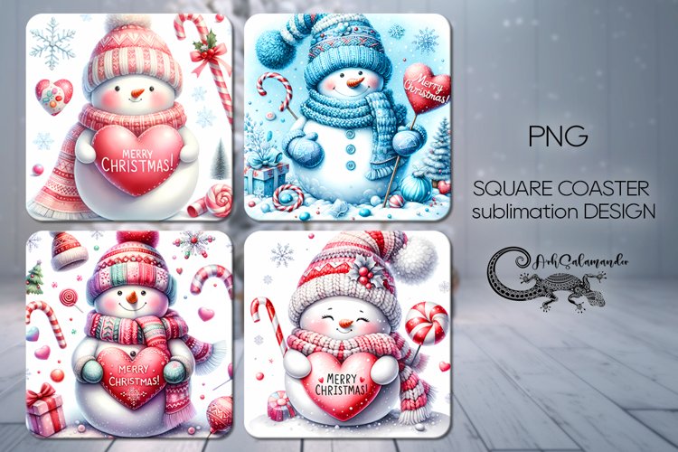 Snowman Sublimation Image 7
