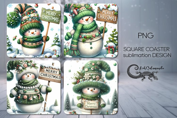 Cute Snowman Clipart Image 2