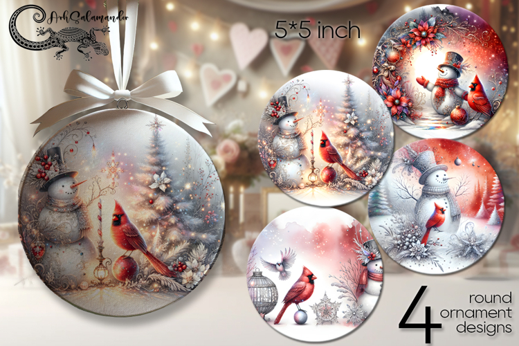 Christmas Snowman Clipart Image 5