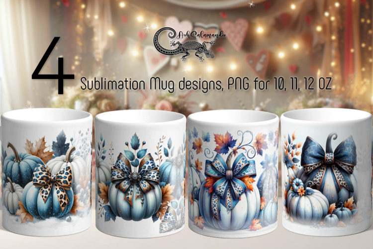 Pumpkin season | autumn Sublimation Mug design PL2