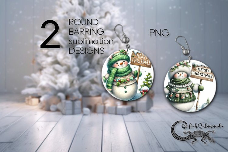 Cute Snowman Clipart Image 11