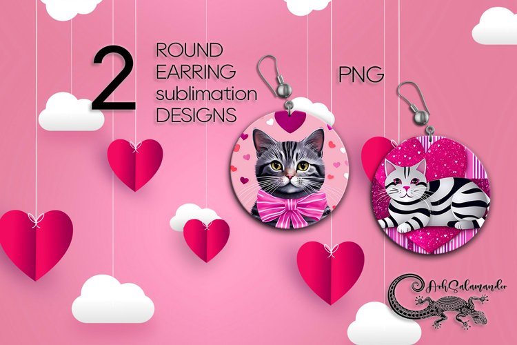 Earring Sublimation Designs Image 10