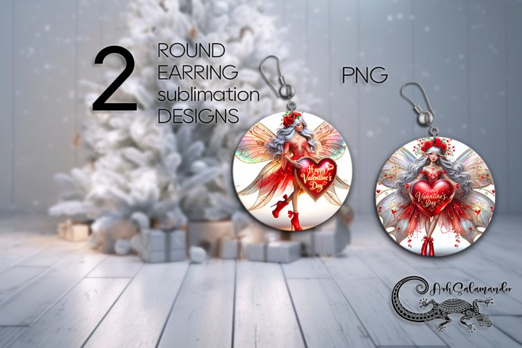 Earring Sublimation Designs Image 9